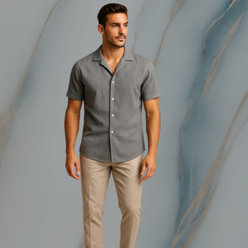 ColeandSkye | Santorini Linen Shirt Relaxed Fit for Men