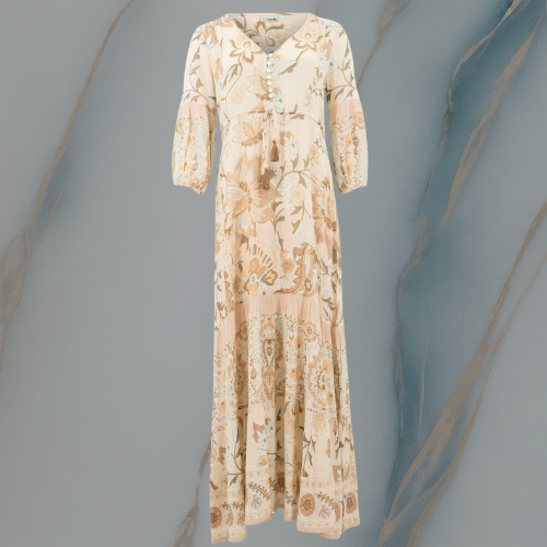 ColeandSkye | Gloria Organic Floral Maxi Dress